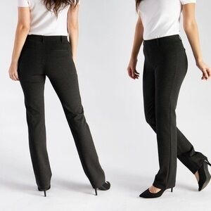 Betabrand Dress Yoga Pants Charcoal Grey Size Medium and Medium Long